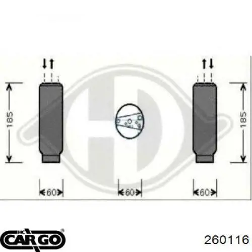260116 Cargo receptor-secador del aire acondicionado