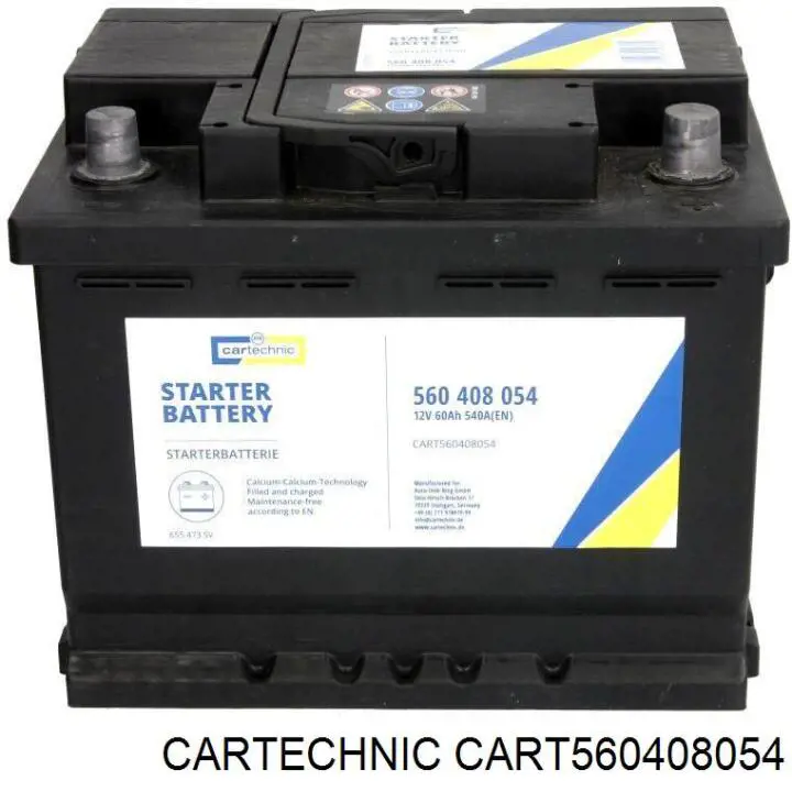 Batería de Arranque Cartechnic (CART560408054)