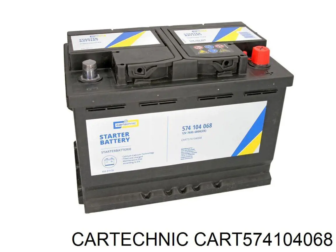 CART574104068 Cartechnic Batería Start-Stop