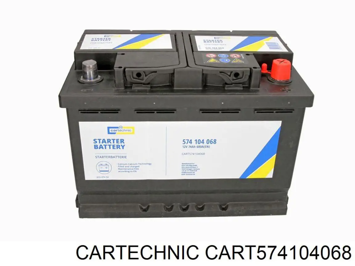 Comprar CART574104068 Cartechnic Batería de coche
