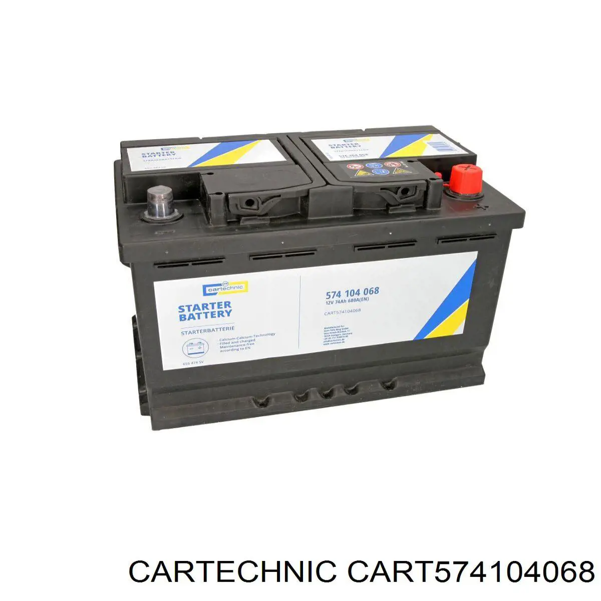 Batería de arranque Cartechnic CART574104068 precio, desde 24,91 EUR