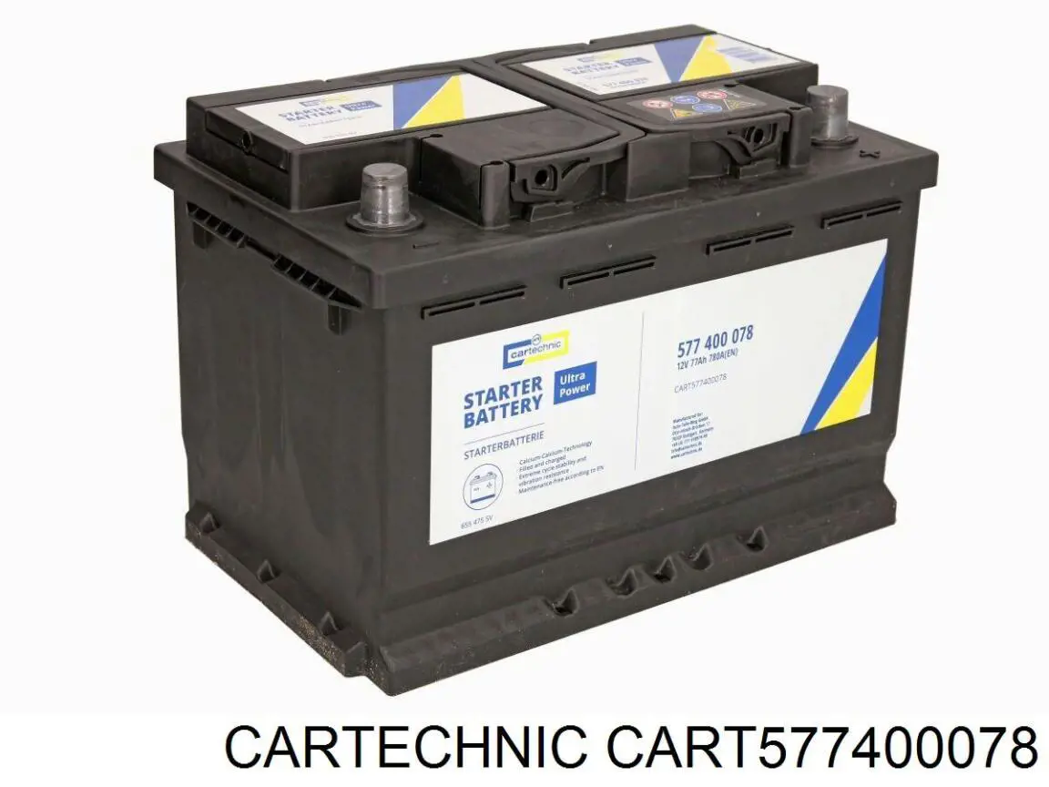 Batería de arranque Cartechnic CART577400078 precio, desde 122,33 EUR