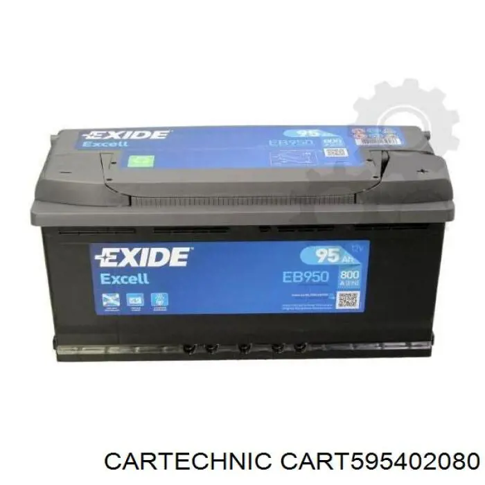 Batería de Arranque Cartechnic (CART595402080)