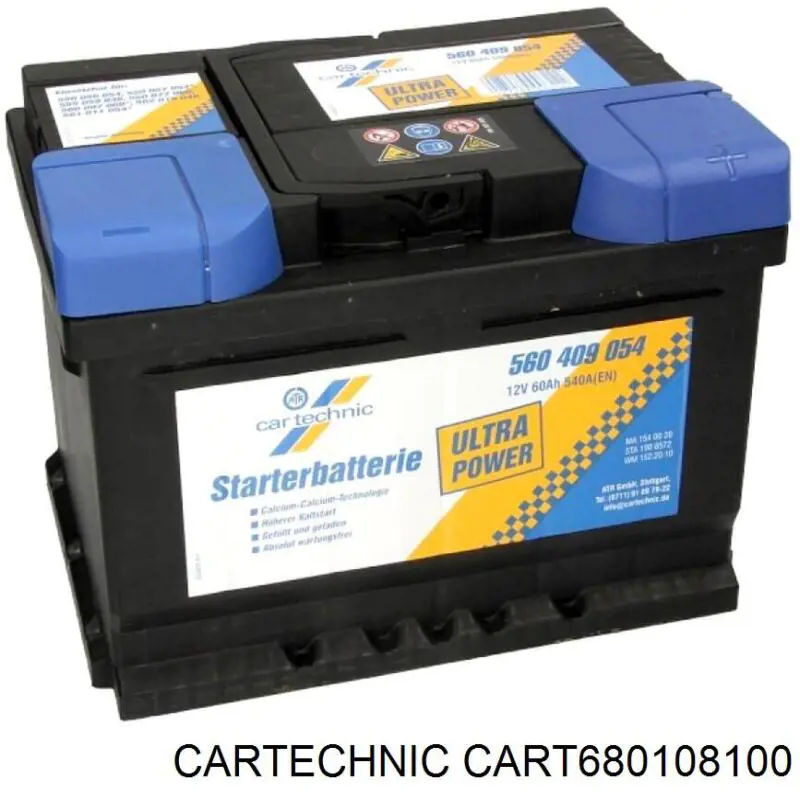 Batería CART680108100 Cartechnic