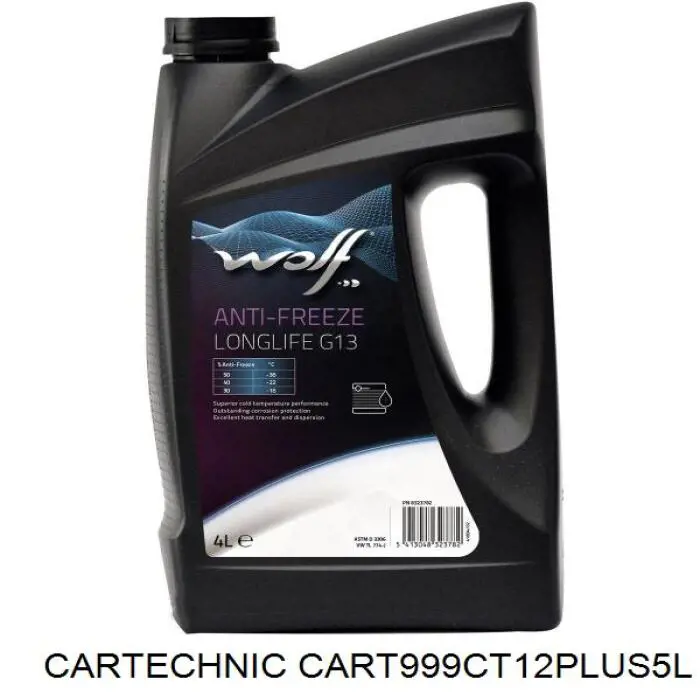 Comprar CART999CT12PLUS5L Cartechnic Liquido anticongelante 