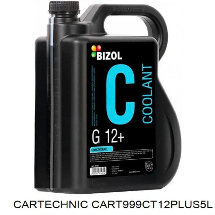 Liquido refrigerante CART999CT12PLUS5L Cartechnic