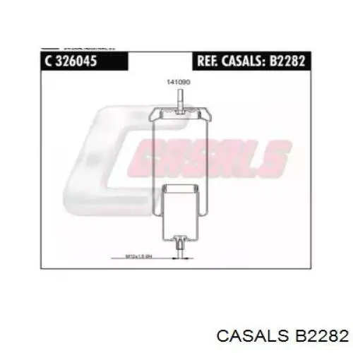 B2282 Casals bolsa de aire de cabina