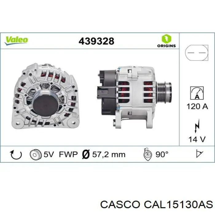CAL15130AS Casco