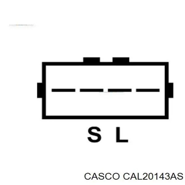 CAL20143AS Casco alternador