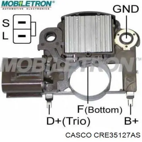 CRE35127AS Casco regulador de rele del generador (rele de carga)