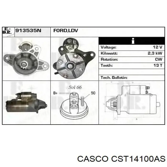 CST14100AS Casco