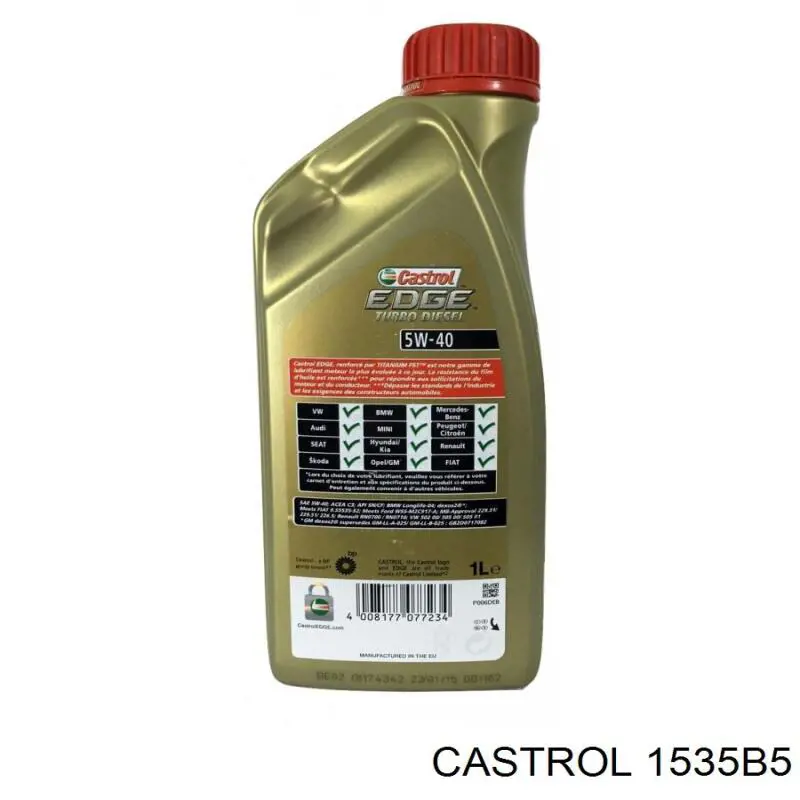 Aceite motor Castrol 1535B5 precio, desde 15,38 EUR