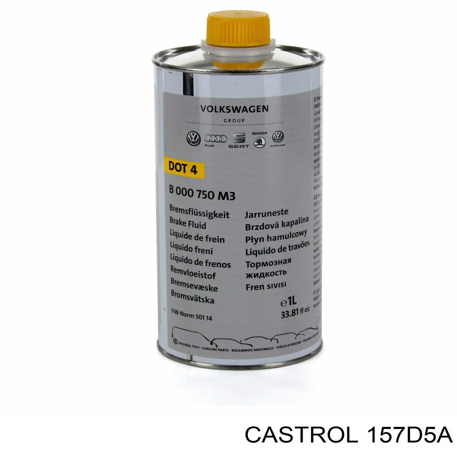 157D5A Castrol Liga de freno