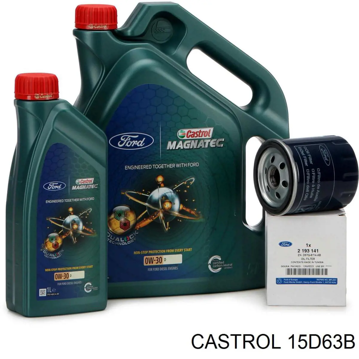 Aceite de motor 15D63B Castrol