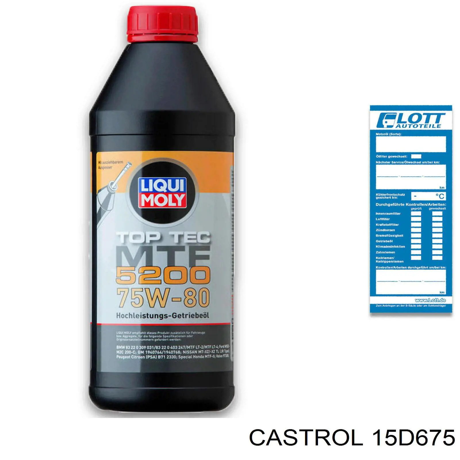 Aceite para transmisión automática  Castrol 15D675 precio, desde 14,34 EUR