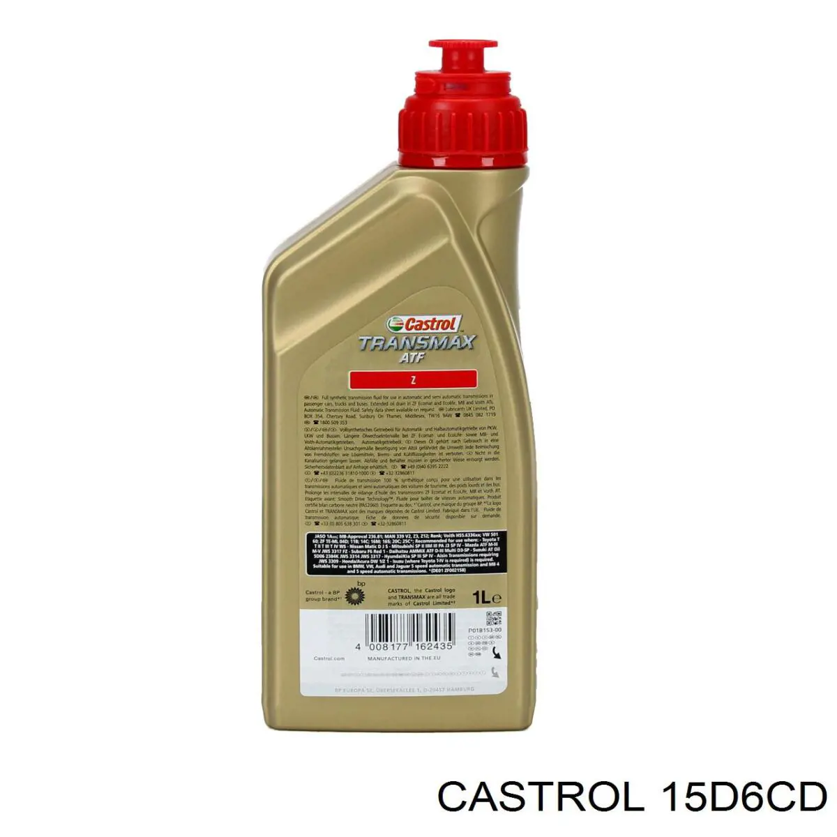 Aceite para transmisión automática  Castrol 15D6CD precio, desde 54,69 EUR