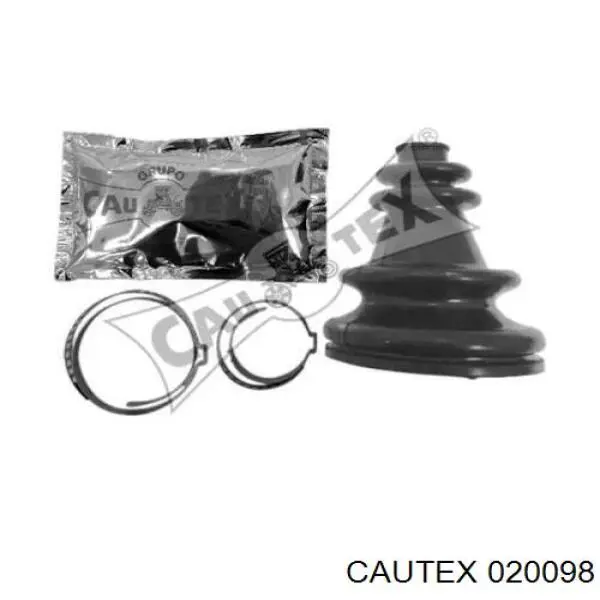 020098 Cautex Fuelle, junta homocinética interior derecha delantera