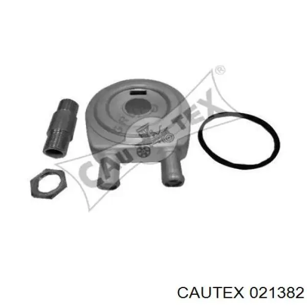 Comprar 021382 Cautex Radiador de aceite debajo del filtro