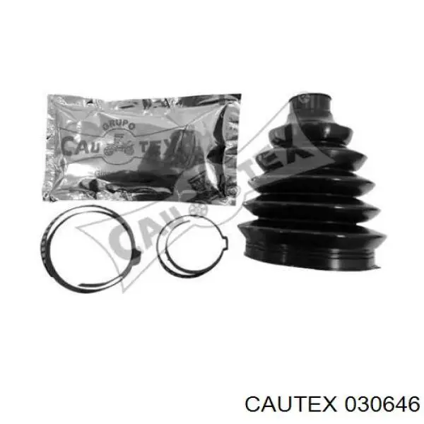 030646 Cautex Fuelle transmisión delantero exterior