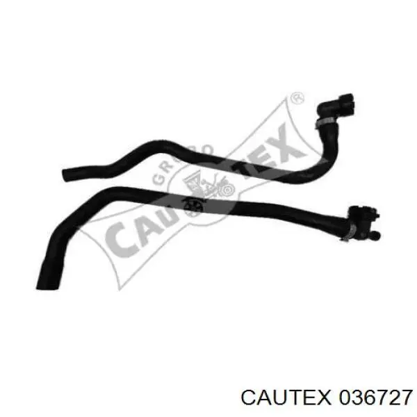 036727 Cautex Manguera de calefacción, retorno