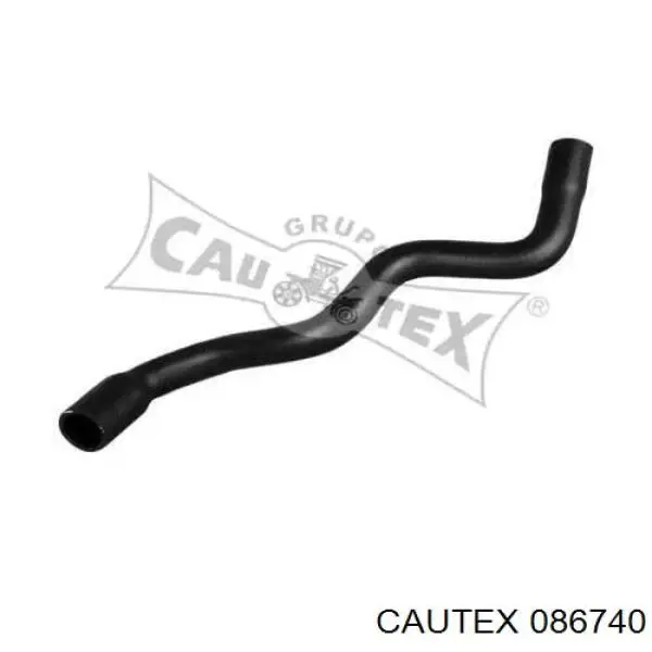 086740 Cautex Manguera superior del radiador
