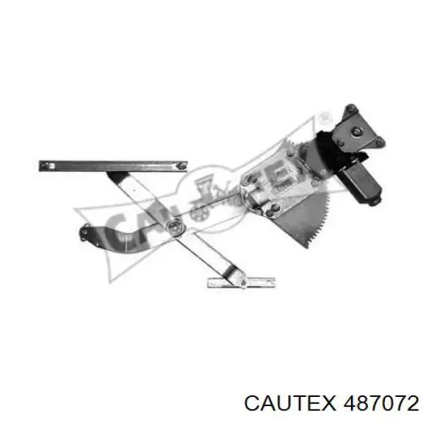 487072 Cautex mecanismo de elevalunas, puerta delantera izquierda