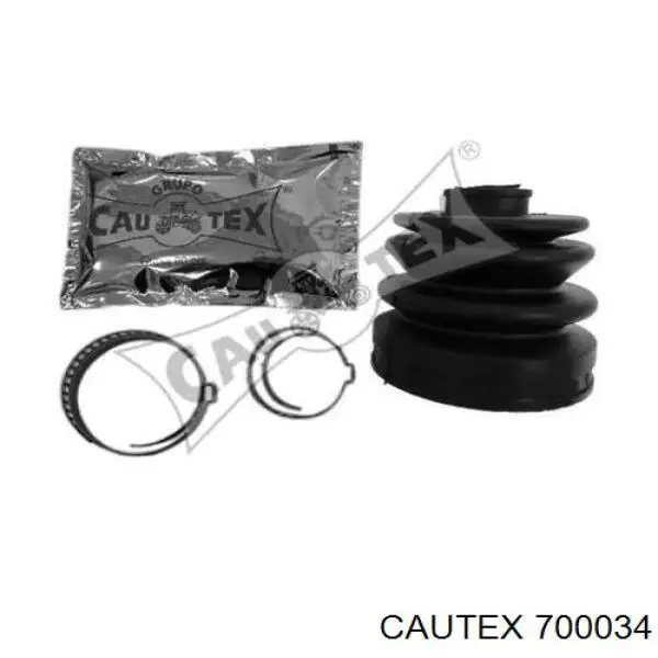 700034 Cautex Fuelle transmisión delantero exterior