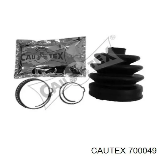 700049 Cautex Fuelle transmisión delantero exterior