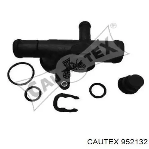 952132 Cautex Brida del sistema de refrigeración (triple unión)