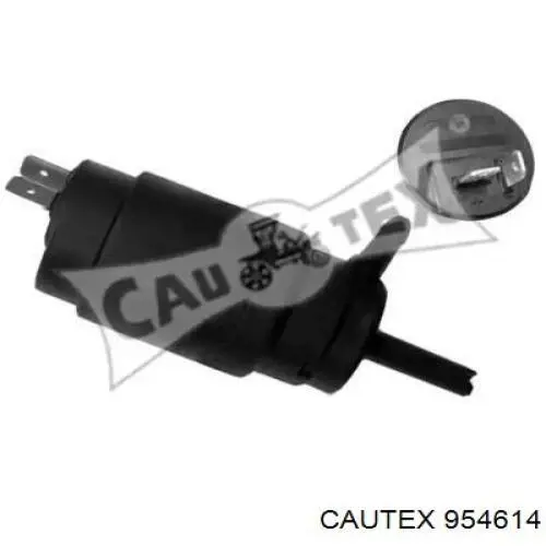 Bomba de agua limpiaparabrisas, delantera Cautex 954614 precio, desde 8,04 EUR