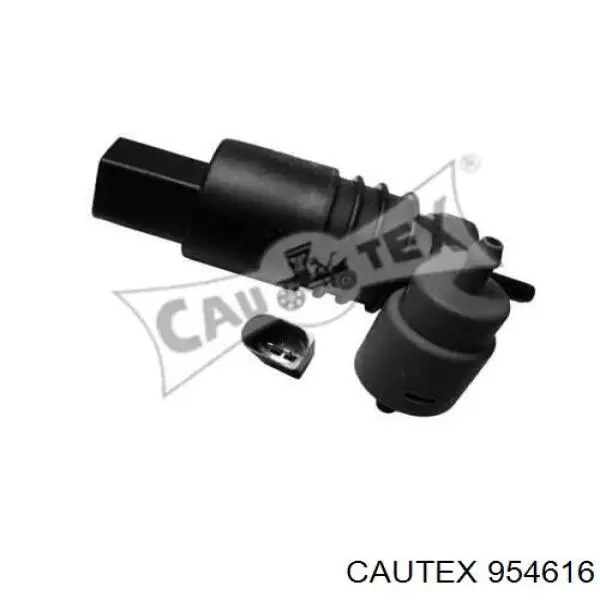 954616 Cautex Bomba de agua de lavado, lavado de parabrisas, delantera