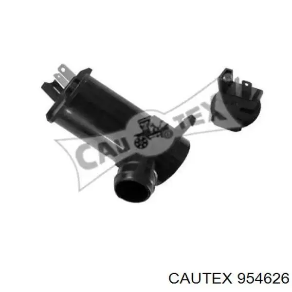 954626 Cautex Bomba-motor de limpiaparabrisas delantero/trasero