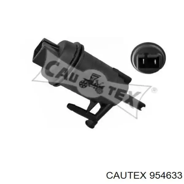 Comprar 954633 Cautex Bomba de agua limpiaparabrisas, delantera