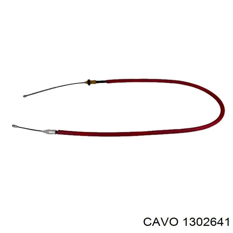 GCH382 TRW cable de freno de mano trasero izquierdo