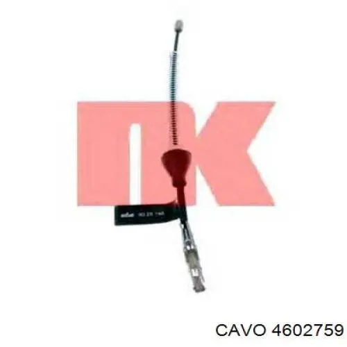 4602 759 Cavo cable de freno de mano trasero derecho/izquierdo