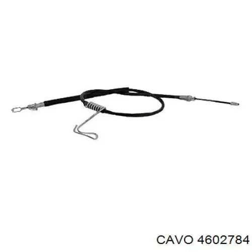 4602 784 Cavo cable de freno de mano trasero derecho