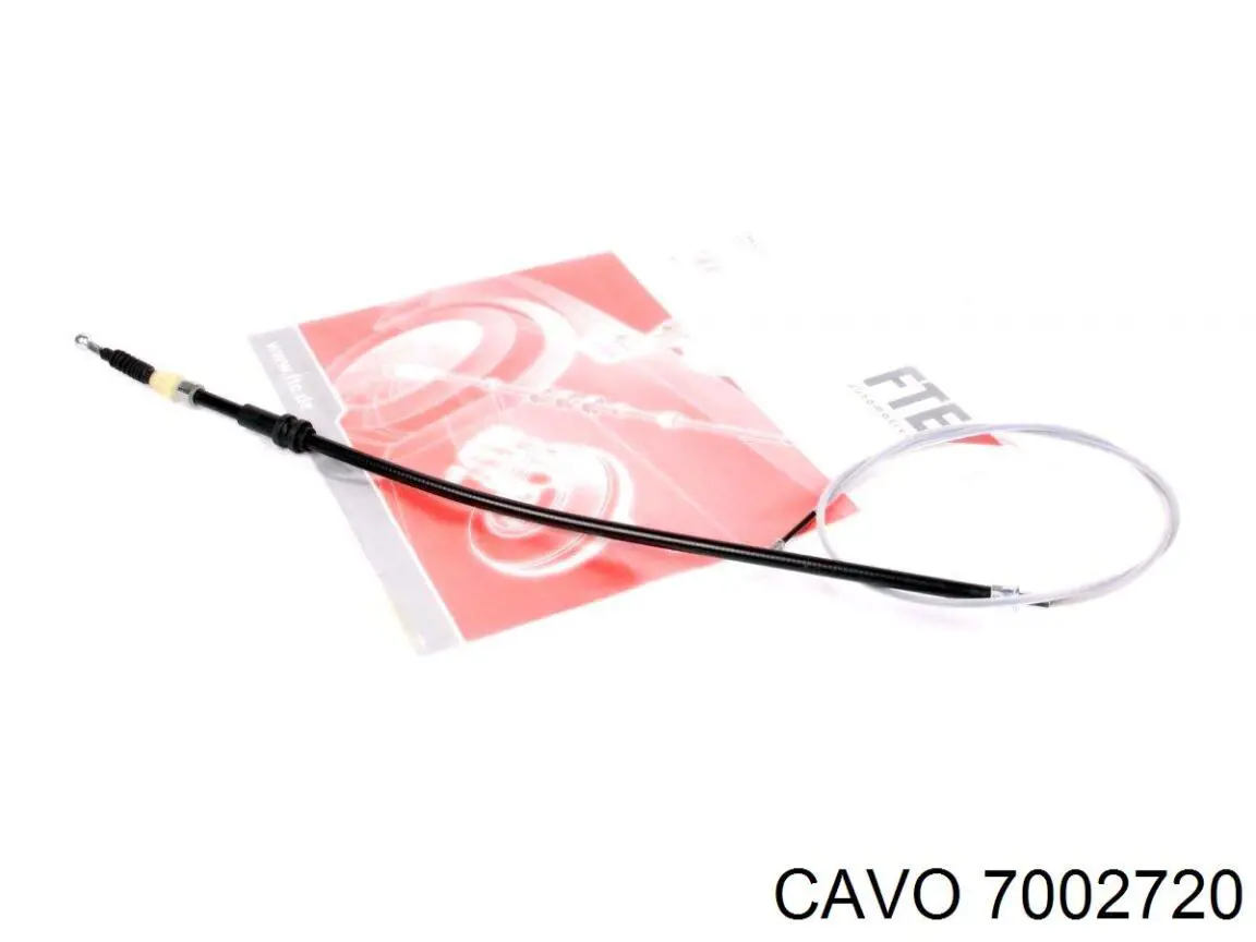 7002 720 Cavo cable de freno de mano trasero derecho/izquierdo