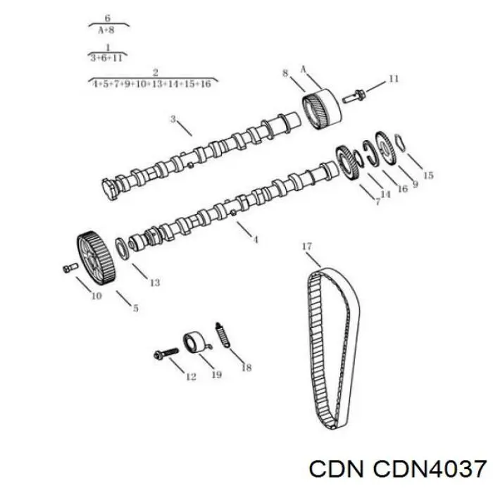 CDN4037 CDN correa distribucion