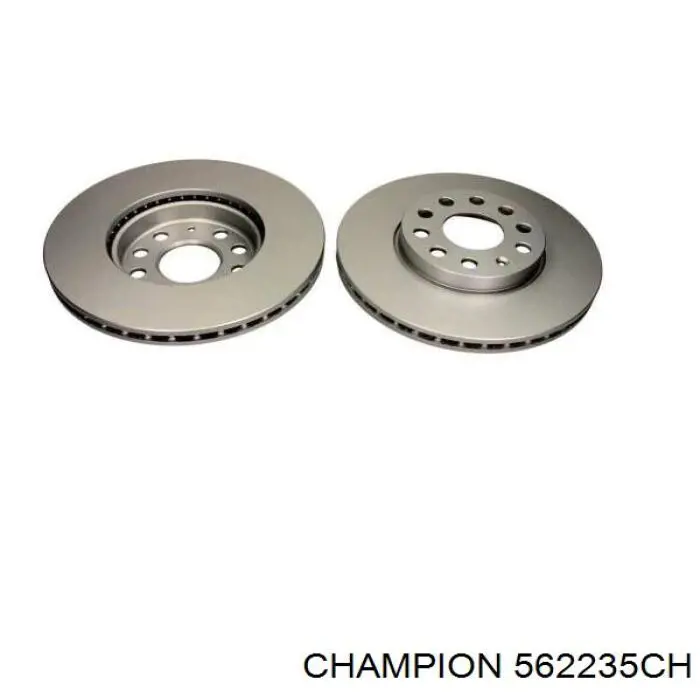 Freno de disco delantero Volkswagen Caddy 2 9K9