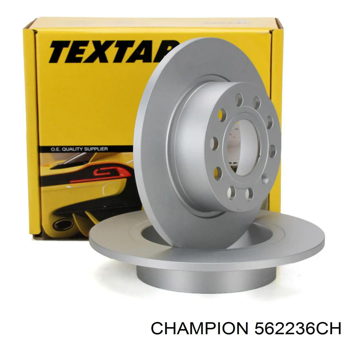 Disco de freno trasero Champion 562236CH precio, desde 27,10 EUR