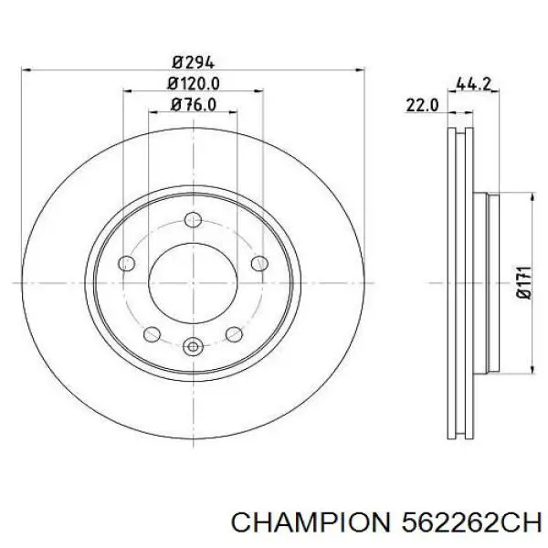 Comprar BDA206220 Open Parts Disco de freno trasero