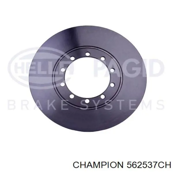 Disco de freno trasero LVBD1235Z Motaquip