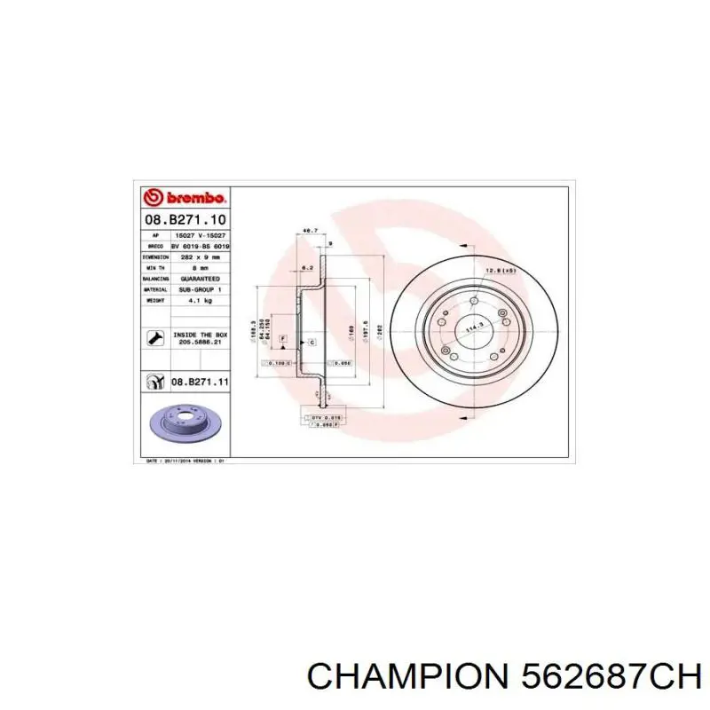 Comprar DP415C Japan Parts Disco de freno trasero