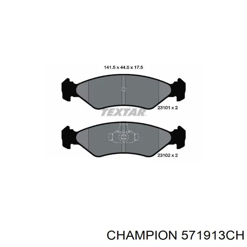 6203650 Ford pastillas de freno delanteras