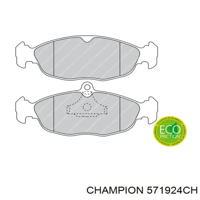 Pastillas de freno delanteras Opel Combo