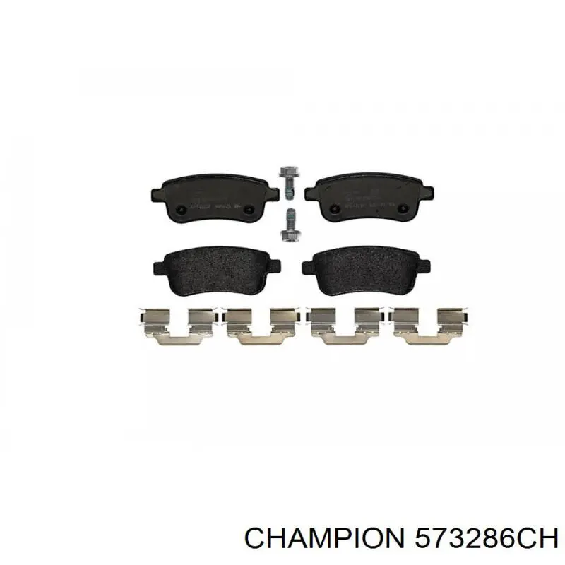 Pastillas traseras de freno Champion 573286CH precio, desde 22,99 EUR