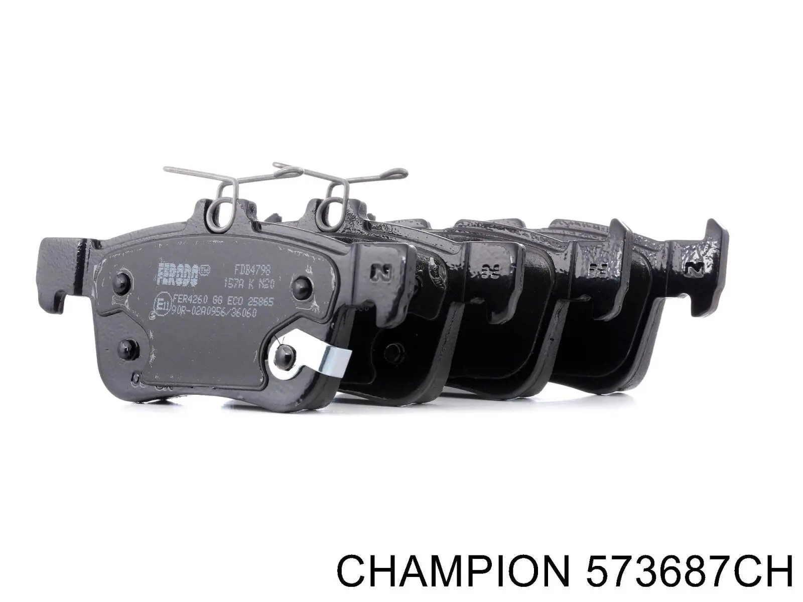 Pastillas de freno traseras BRF1498 Ford