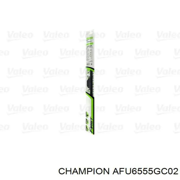 AFU6555GC02 Champion Escobillas Limpiaparabrisas delanteras