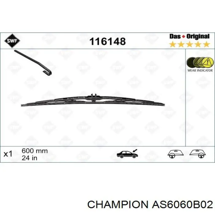 Limpiaparabrisas para BMW 7 E32