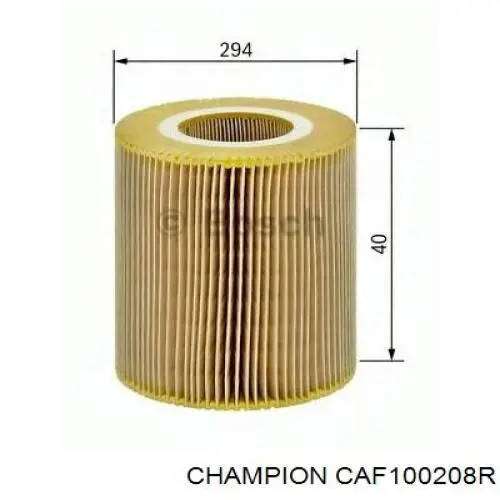 CAF100208R Champion filtro de aire